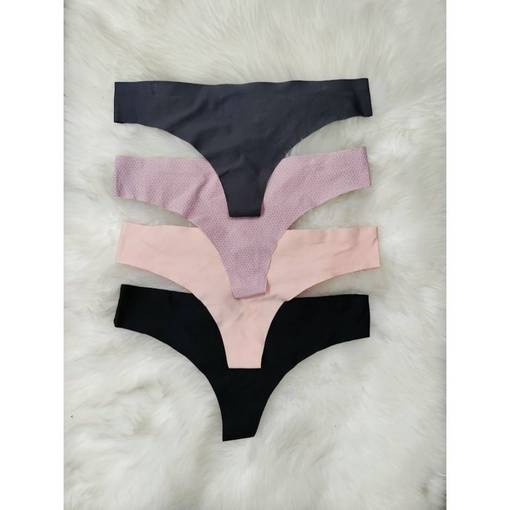 NWOT Under Where Womens Stretch Panties 4-Pieces Multicolor Size XL